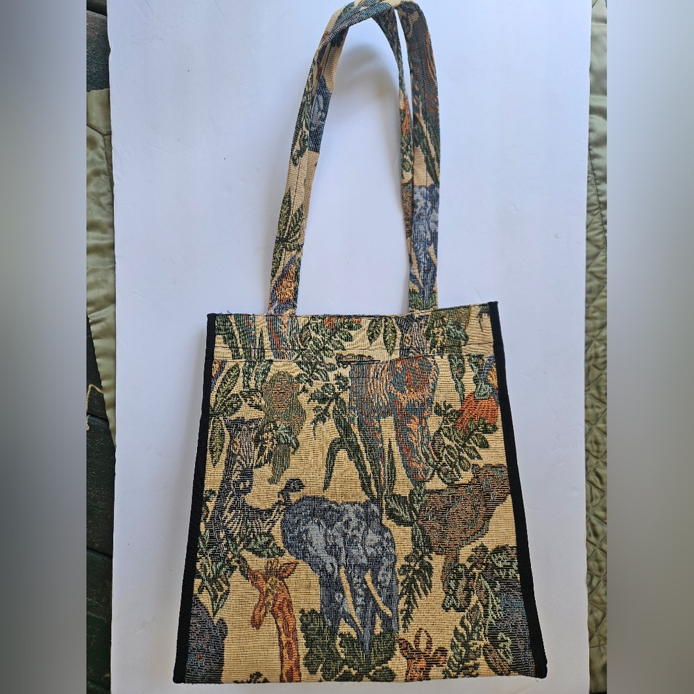 Parisun Safari Canvas Tote Bag